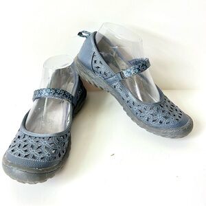 JBU By Jambu Comfort Fit Wildflower Mary Jane Shoes—SZ. 6.5